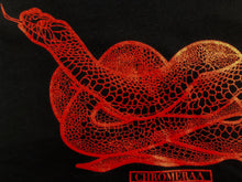 Load image into Gallery viewer, snakes black tee