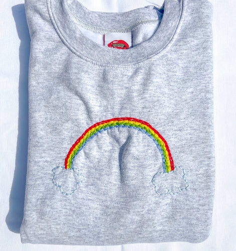 rainbow sweatshirt