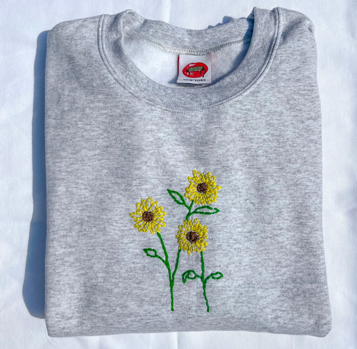 sunflower sweatshirt